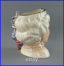 Royal Doulton Toby Character Jug Queen Elizabeth II D7256 Special Edition Boxed
