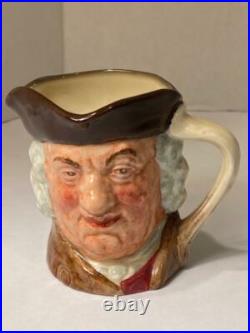 Royal Doulton Toby Character Jug Sam Johnson 3.25h No Box
