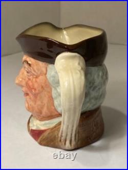 Royal Doulton Toby Character Jug Sam Johnson 3.25h No Box