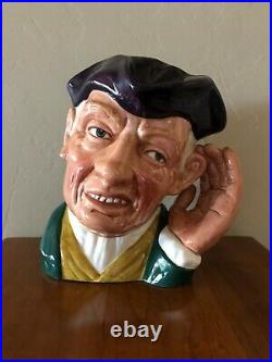 Royal Doulton Toby Character Jug ard of earing large size # D6588 dated 1963