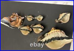 Royal Doulton Toby Jug 1966 North American Indian set/ The Chief statute