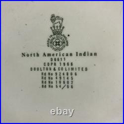 Royal Doulton Toby Jug 1966 North American Indian set/ The Chief statute Royal Doulton Toby Jug 1966 North American Indian set/ The Chief statute