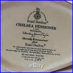 Royal Doulton Toby Jug Chelsea Pensioner D 6833 Character Mug 1988 LE 207/250