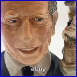 Royal Doulton Toby Jug Prince Charles Large Hand Crafted D7283