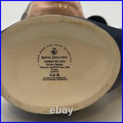 Royal Doulton Toby Jug Prince Charles Large Hand Crafted D7283