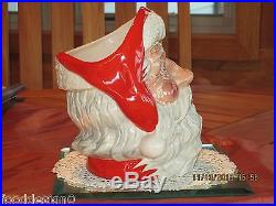 Royal Doulton Toby Jug Santa Claus #D6794 Wreath Handle