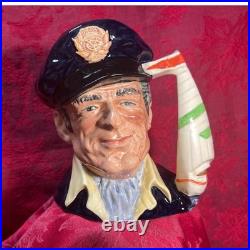 Royal Doulton Toby Jug THE YACHTSMAN D6820 Large England Vintage 1988 76 of 750