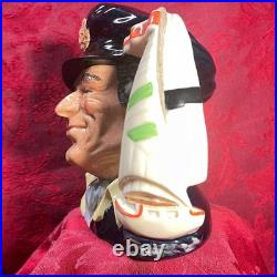 Royal Doulton Toby Jug THE YACHTSMAN D6820 Large England Vintage 1988 76 of 750
