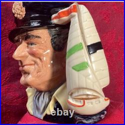 Royal Doulton Toby Jug THE YACHTSMAN D6820 Large England Vintage 1988 76 of 750