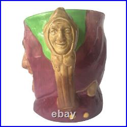 Royal Doulton Toby Jug'The Jester' Character Touchstone England c. 1930's