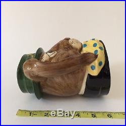 Royal Doulton Toby Jug The March Hare D 6776 Alice In Wonderland Large Character