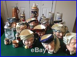 Royal Doulton Toby Jug and Beer Stein lot