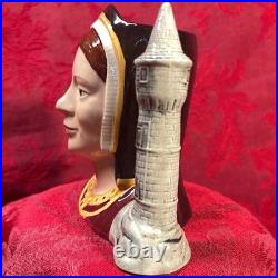 Royal Doulton Toby Jug or Mug CATHERINE OF ARAGON D6657 Small England 1975