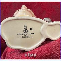 Royal Doulton Toby Jug or Mug CATHERINE OF ARAGON D6657 Small England 1975