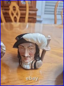 Royal Doulton Toby Jugs 18 Count in the lot, Large, Medium & Tini. Exc. Condit