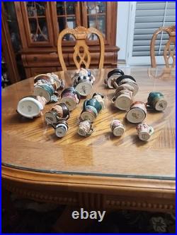 Royal Doulton Toby Jugs 18 Count in the lot, Large, Medium & Tini. Exc. Condit