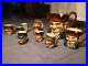 Royal-Doulton-Toby-Jugs-Mugs-lot-of-10-Vintage-Antique-In-Great-Condition-01-agj
