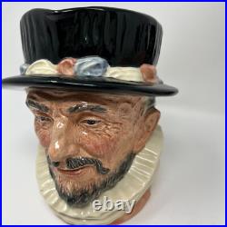 Royal Doulton Toby Jugs Set Lawyer, Beefeater, Town Crier, City Gent UK Made
