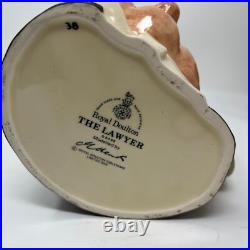 Royal Doulton Toby Jugs Set Lawyer, Beefeater, Town Crier, City Gent UK Made