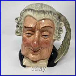 Royal Doulton Toby Large Character Jugs Lawyer Town Crier City Gent Beefeater