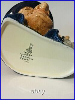 Royal Doulton Toby Mug Jug Cup Figurine England Antique 1961 Gulliver Travel vtg