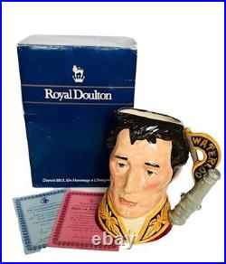 Royal Doulton Toby Mug Jug Cup LIMITED EDITION nib box Duke Wellington Generals