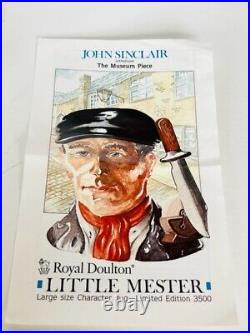 Royal Doulton Toby Mug Jug Cup LIMITED EDITION nib box Little Mester Museum 1988