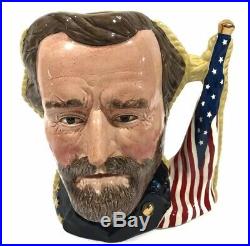Royal Doulton Toby Two-Sided Jug THE ANTAGONIST CIVIL WAR GRANT / LEE D6698