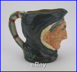 Royal Doulton Toothless Granny Large Character Jug D5521 Made in England