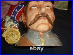 Royal Doulton Two Sided Large CIVIL War Character/toby Jug- Rare