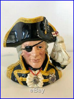 Royal Doulton Vice Admiral Lord Nelson, Character Jug, D6932, Lim Ed