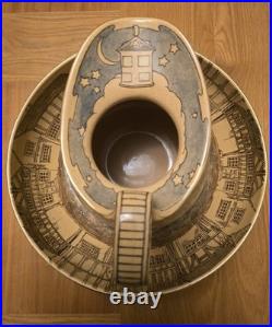 Royal Doulton Watcher Of the Nght Jug and Basin Set. Very Rare