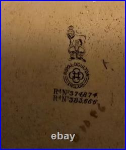 Royal Doulton Watcher Of the Nght Jug and Basin Set. Very Rare