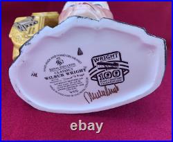 Royal Doulton Wilbur Wright D7179 Toby Jug Mug LE 455/1000 Large Signed NIB