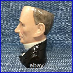 Royal Doulton Wilbur Wright Toby Jug D7179 Large 7 England Mint