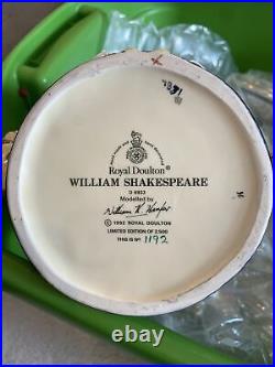 Royal Doulton William Shakespeare. D6933. Coa. From A Collection