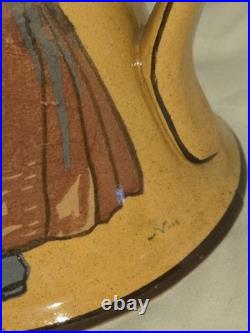 Royal Doulton William Ye DriverSeries Ware Pitcher Signed By Noke #D2645NICE