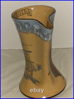 Royal Doulton William Ye DriverSeries Ware Pitcher Signed By Noke #D2645NICE