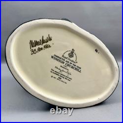 Royal Doulton Winston Churchill D6907 Character Jug Of The Year 1992 Bulldog COA