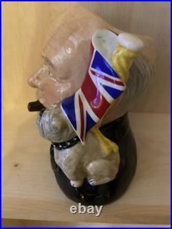 Royal Doulton'Winston Churchill' Large Character Jug of the Year (D6907) 1992