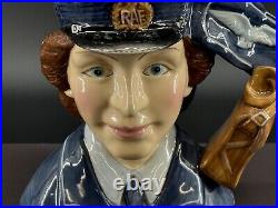 Royal Doulton Women's Auxiliary Air Force Limited Ed 5.5 Character Jug D7212