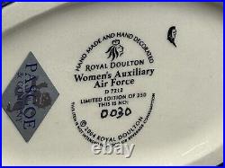 Royal Doulton Women's Auxiliary Air Force Limited Ed 5.5 Character Jug D7212