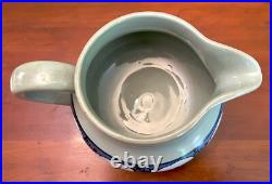 Royal Doulton antique art pottery series ware polar bears pitcher jug