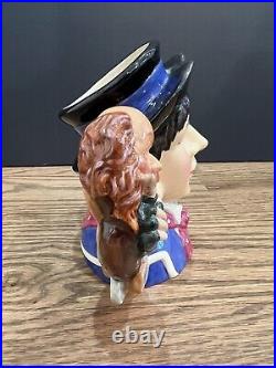 Royal Doulton'artful Dodger/oliver Twist' Small Character Jug Pair D7218/9 /500