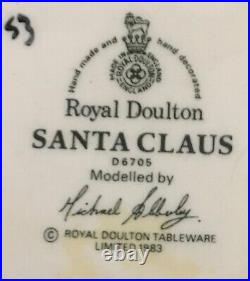 Royal Doulton character jug Large Santa Claus D6690
