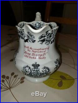 Royal Doulton king George IV whiskey jug (Rare)