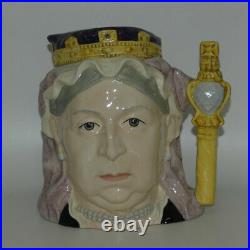 Royal Doulton large character jug Queen Victoria D6816 ROYALTY UK Made
