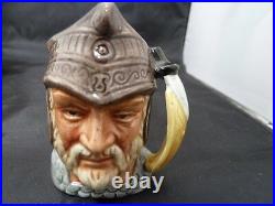 Royal Doulton miniature jug D6556 Gladiator 2 5/8 High