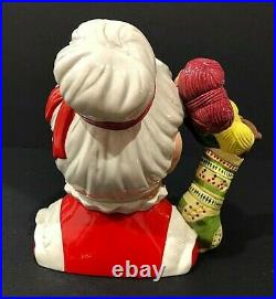 Royal Doulton'mrs. Claus' D7242 2005 Large Toby Character Jug #468/500 Rare