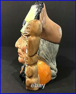 Royal Doulton'north American Indian' Colourway D6786 1987 Large Character Jug